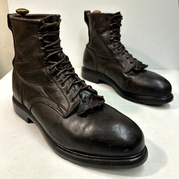 GUC Red Wing 4451 Supersole Steel Toe Safety Boots Conductor Made in USA 12 D main image 4